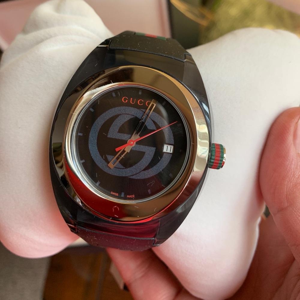 COPY - COPY - Authentic GUCCI 46mm Stainless stee…